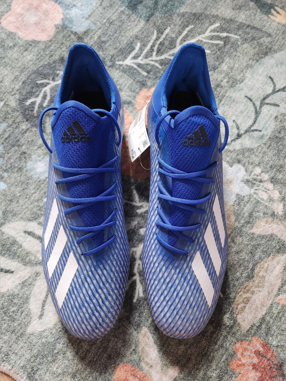 Mens ADIDAS X19.2 FG Blue Soccer Cleats